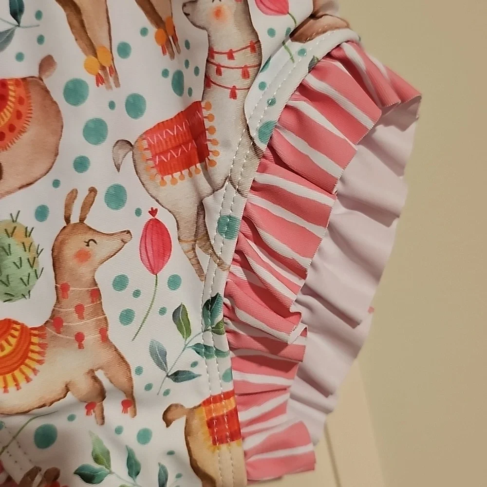 2t Pete + Lucy Lama One Piece Swimsuit